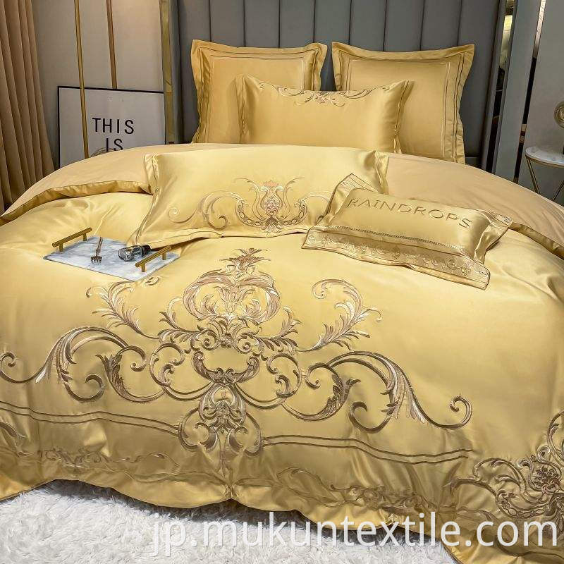  Cotton Embroidery Bedding Set